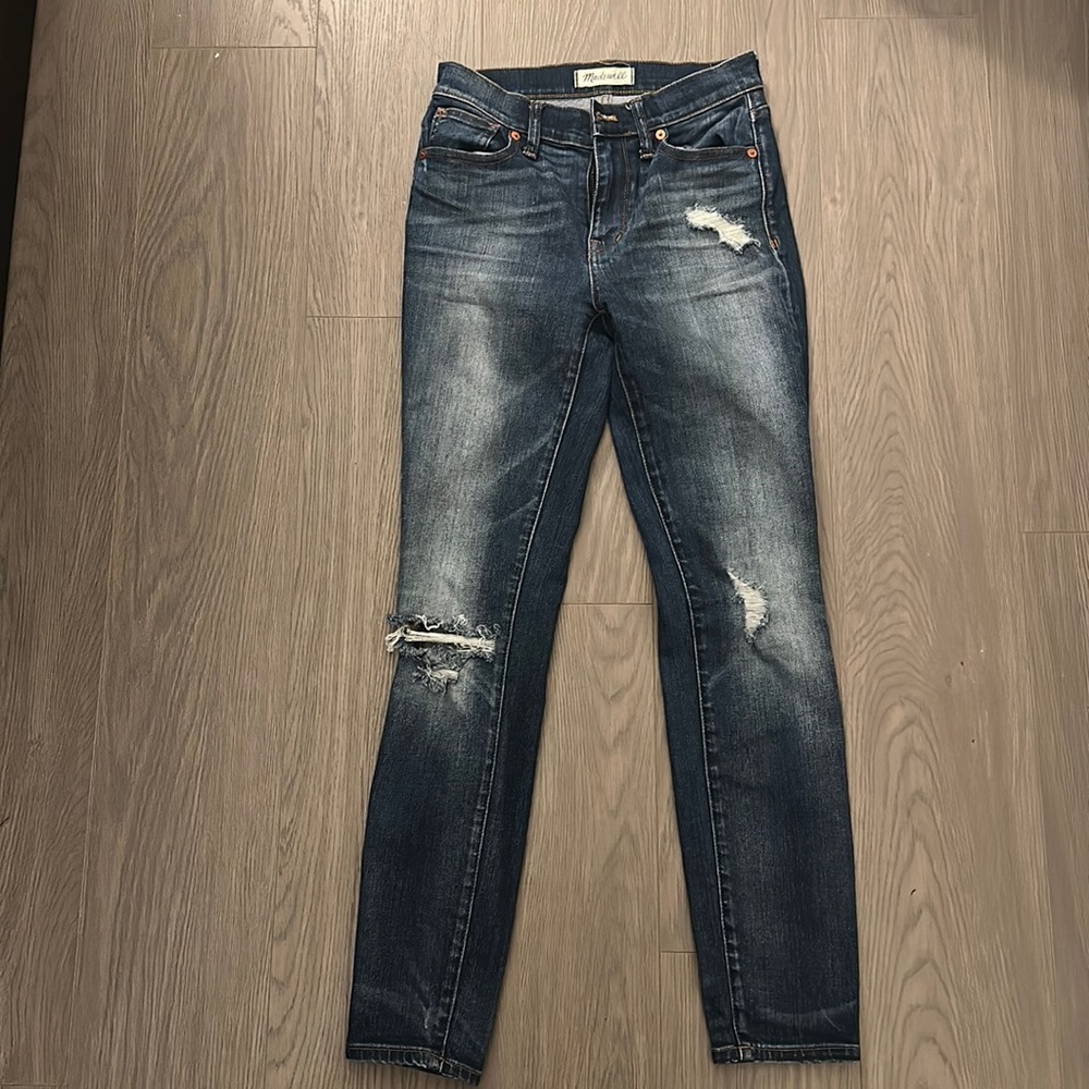 Madewell 9 in High Rise Skinny